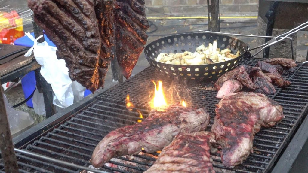 Grill of Beef from Argentina On The Road. London Street Food