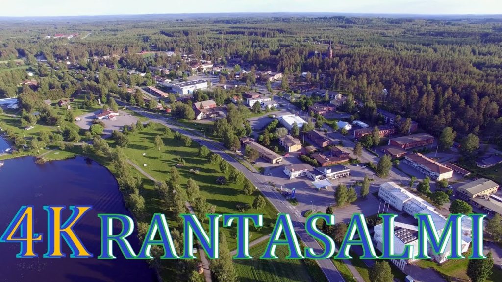 Rantasalmi ilmasta 2019  Finland above 4K drone scenery