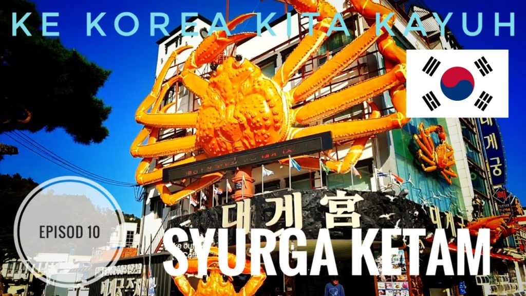 SYURGA makanan, seafood, dan ketam di Korea | Ke Korea Kita Kayuh Ep. 10 (Korea Travel Vlog)
