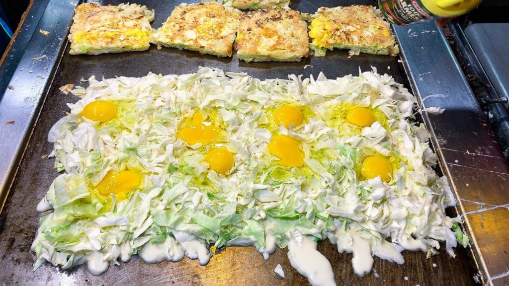Okonomiyaki│Taiwanese Food│Taichung cuisine│