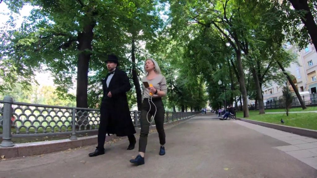 4K Russia | Patriarch Ponds and Malaya Bronnaya walking tour 2019 | Moscow