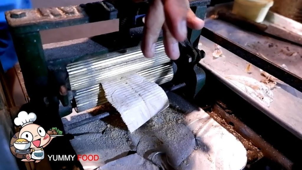 Dried squid grill Weekend Night market  Thailand Street Food