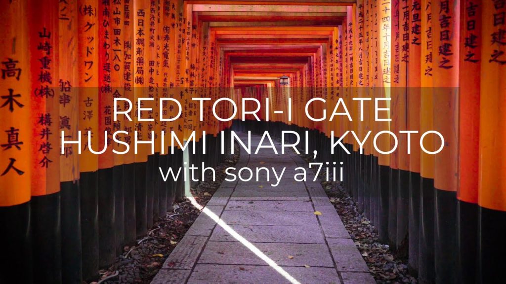 【Travel eyes】Red Tori-i Gate, Hushimi Inari, Kyoto with a7iii