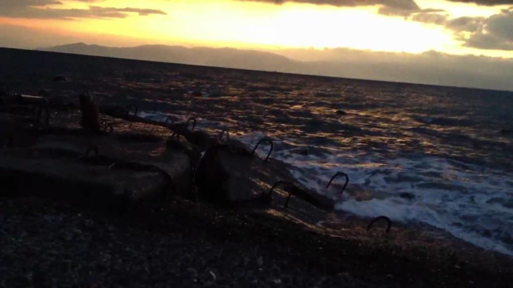Sunrise on Japan's Suruga Bay