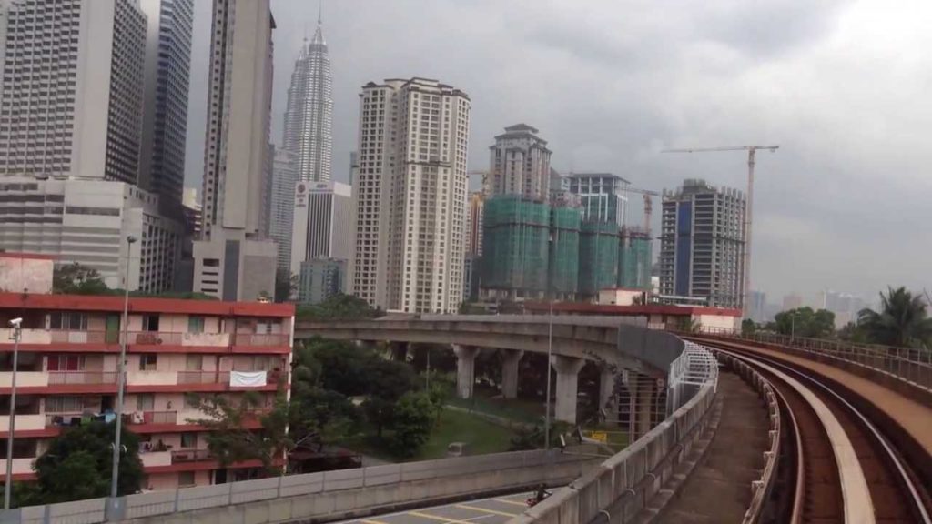 Riding Kuala Lumpur LRT Rapid Rail