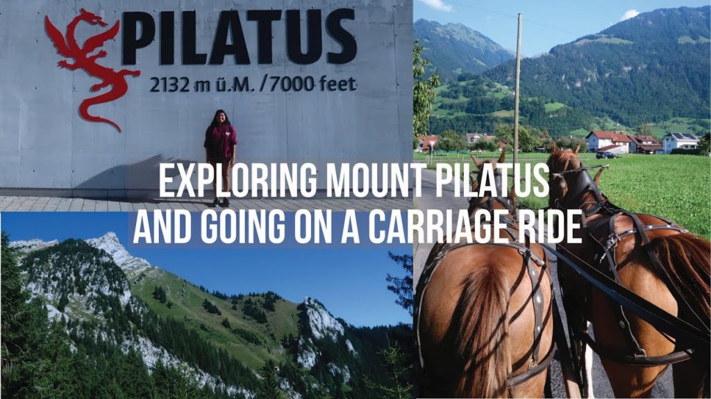 Exploring Mount Pilatus and Going on a Carriage Ride | Europe Vlog 13