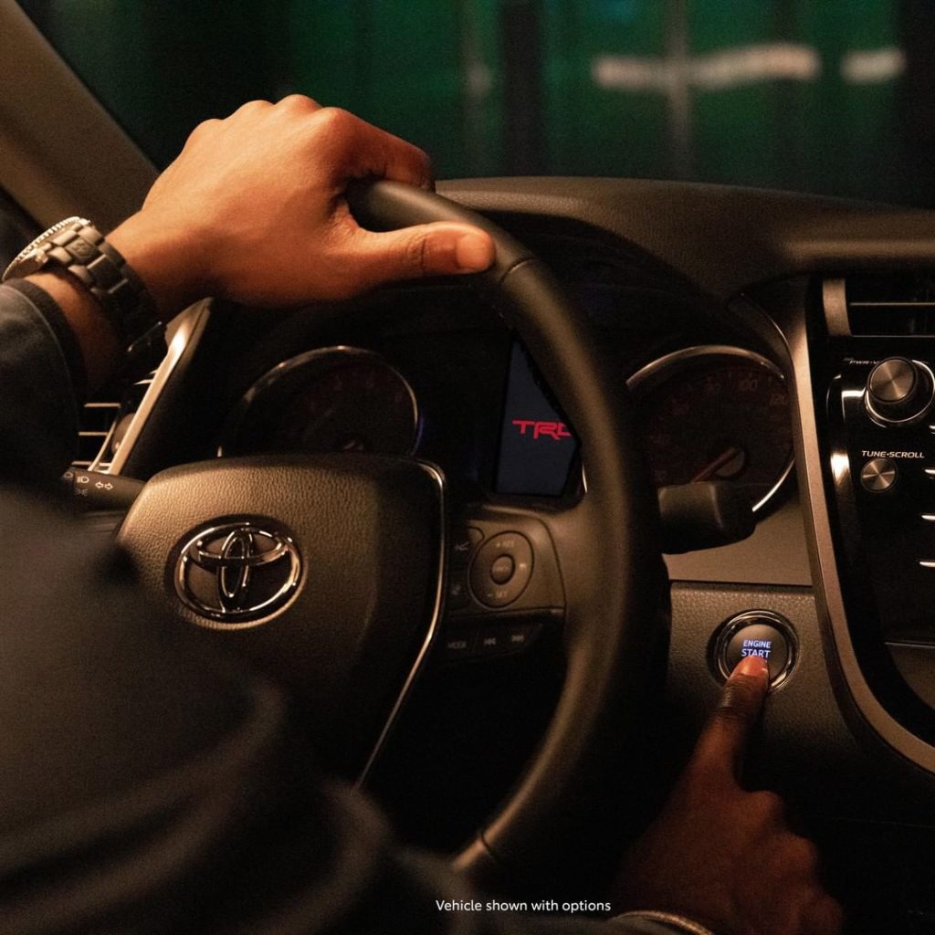 Greatness is ahead in the new 2020 #Camry #TRD #LetsGoPlaces...