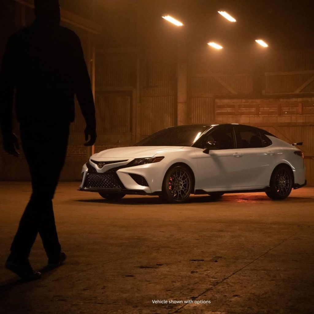 With show stopping style and performance, the new 2020 #Camry #TRD is all you ne...