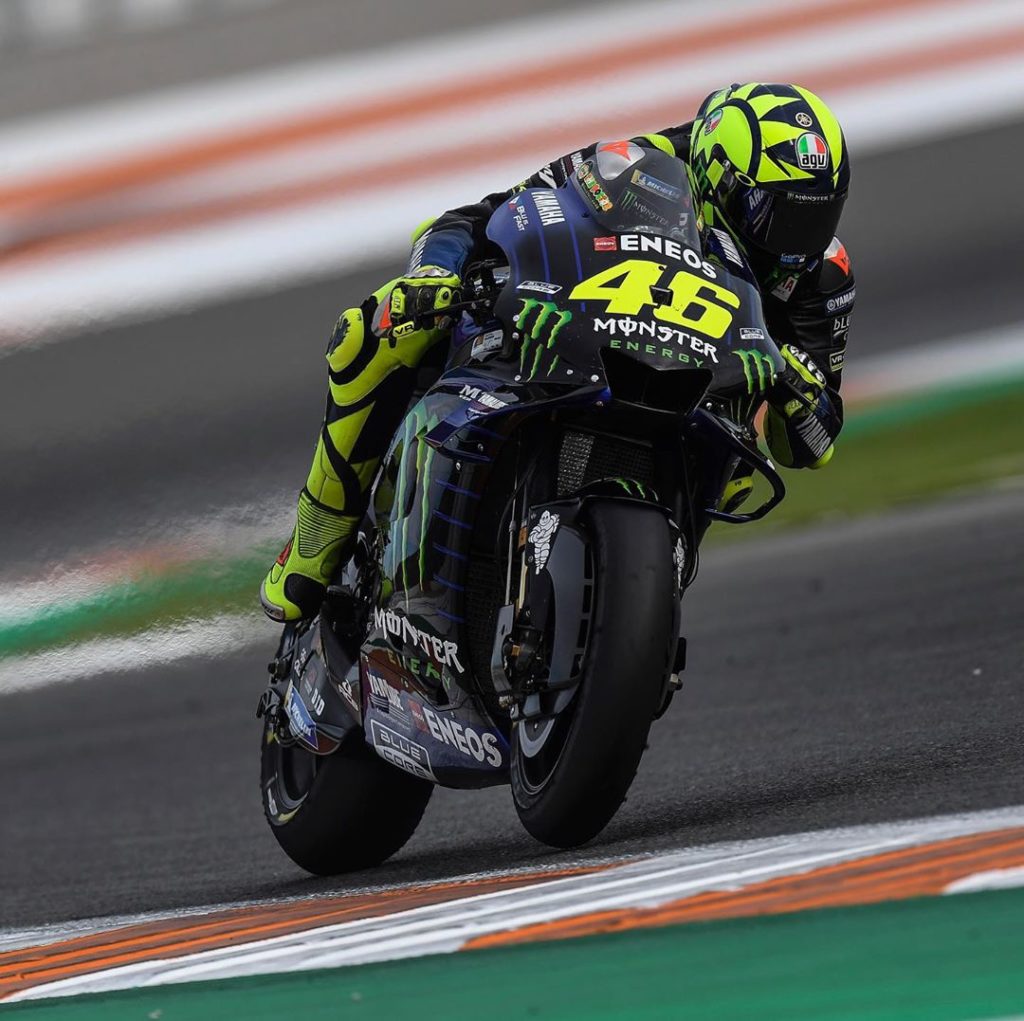 Yamaha MotoGP: @valeyellow46 : “More than with the weather we struggled with the grip. This has… @valeyellow46 : "More than with the weather we struggled with the grip. This has...