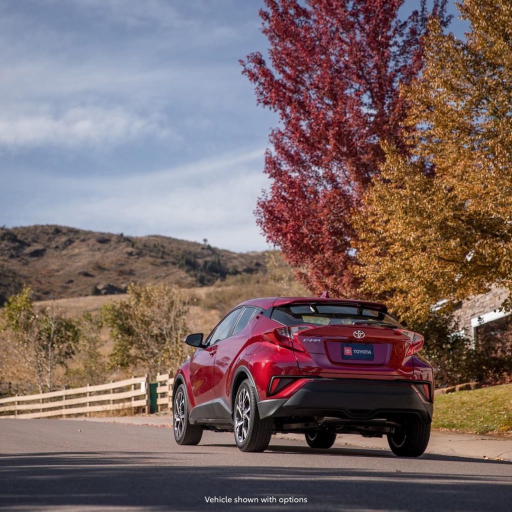 Color outside the lines. #ToyotaCHR #LetsGoPlaces...