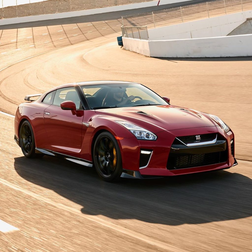 Red Racer.  #NissanGTR #Nissan #OMGTR...