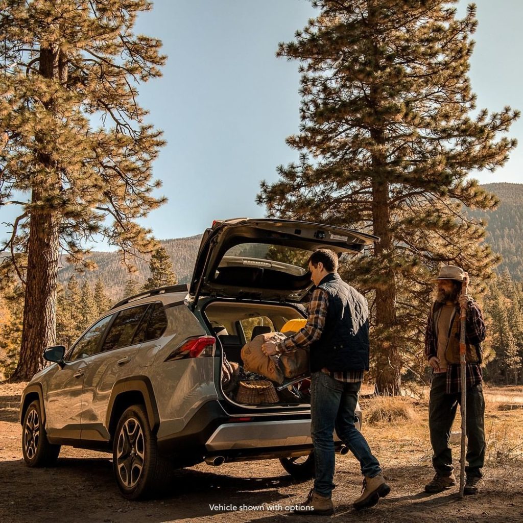 Enough cargo space to make your next adventure anything but ordinary. #RAV4 #Let...