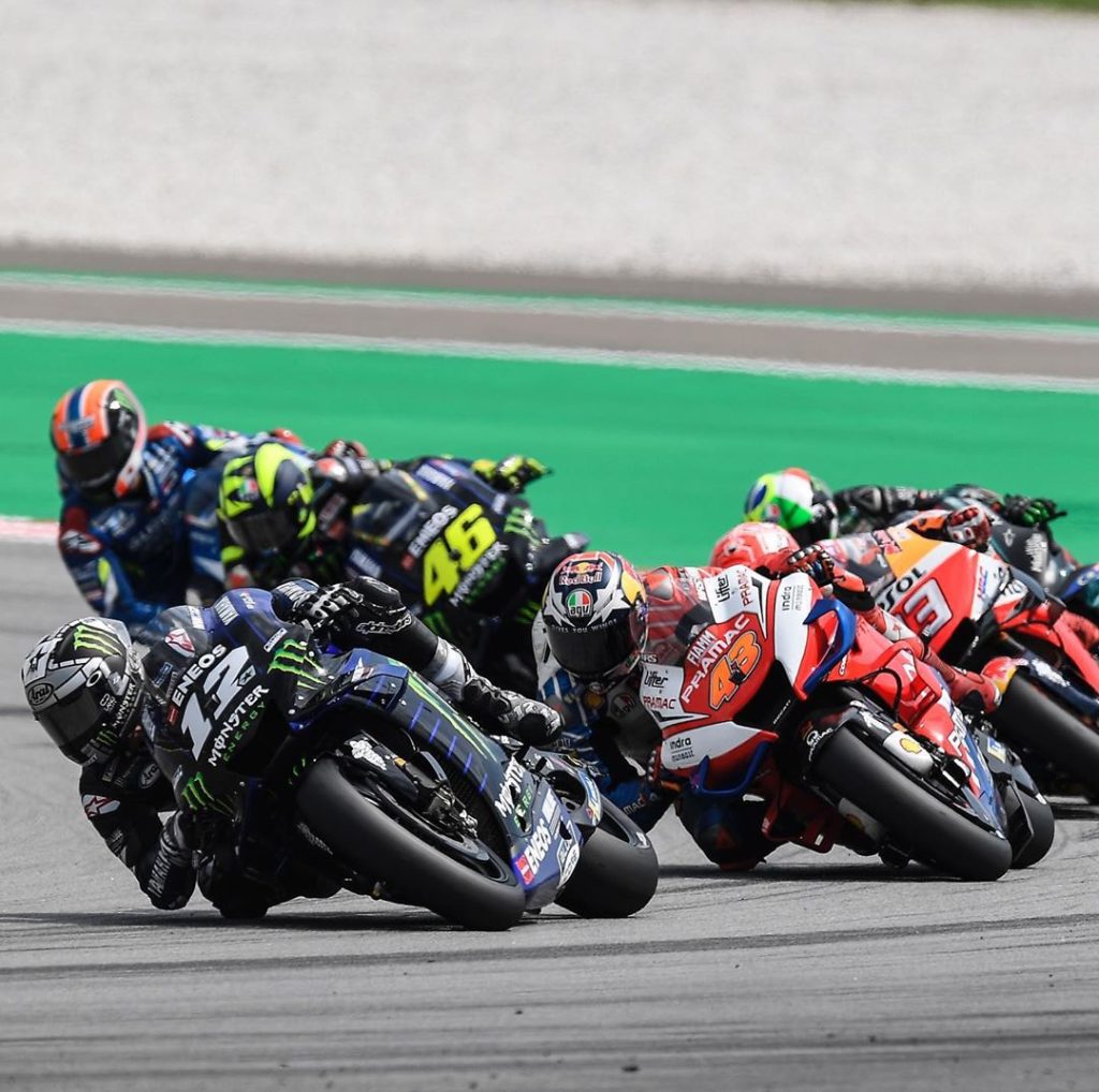 @maverick12official was dubbed the favourite to win today's Malaysian GP, and he...