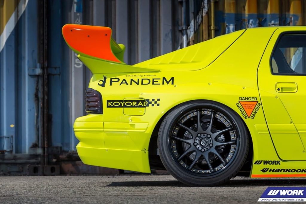 @racingpadockmiyoshi Mazda FC3S on WORK Emotion CR3P #artofwheel #emotion #cr3p ...