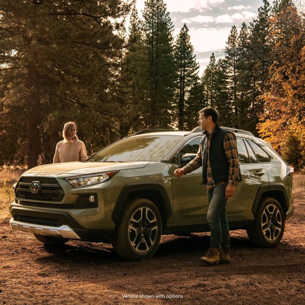 No directions, no problem! #RAV4 #LetsGoPlaces...