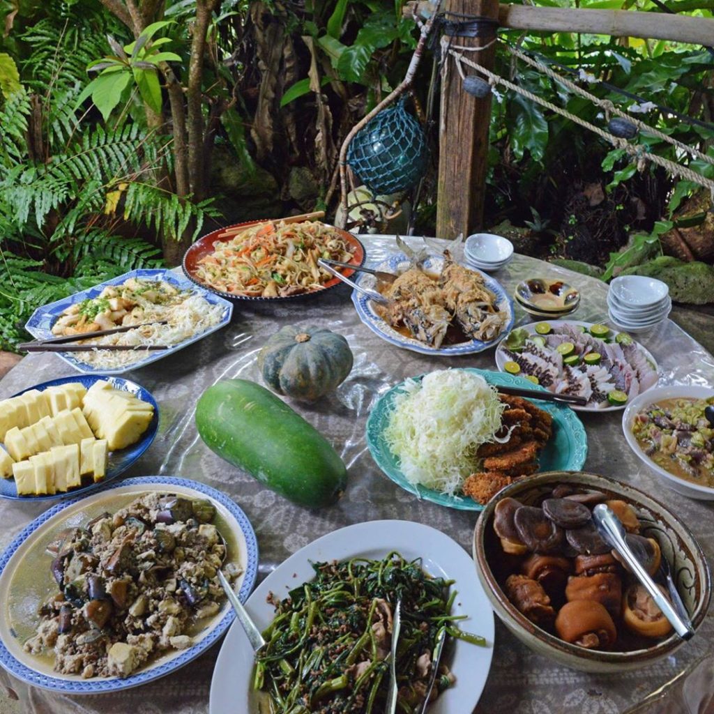 The Japan Times: A feast of Okinawan food prepared by Masashi Miyagi is set out, family-style, fo… A feast of Okinawan food prepared by Masashi Miyagi is set out, family-style, fo...