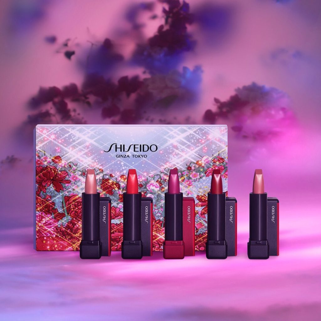 Find your perfect Modern Matte Powder lip shade with #ShiseidoHoliday limited-ed...