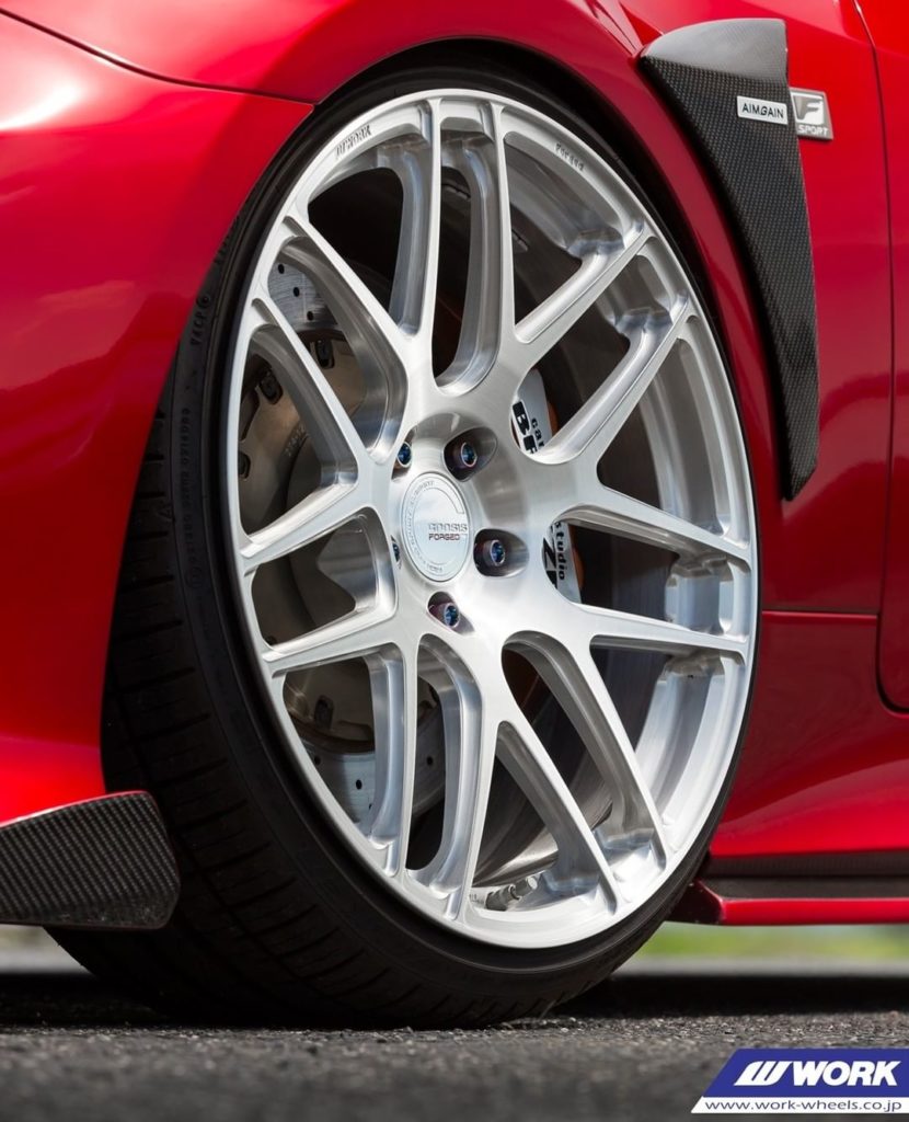 BREEZE Lexus RC300h on WORK Gnosis FMB03 #artofwheel #breeze #lexus #rc300h #gno...