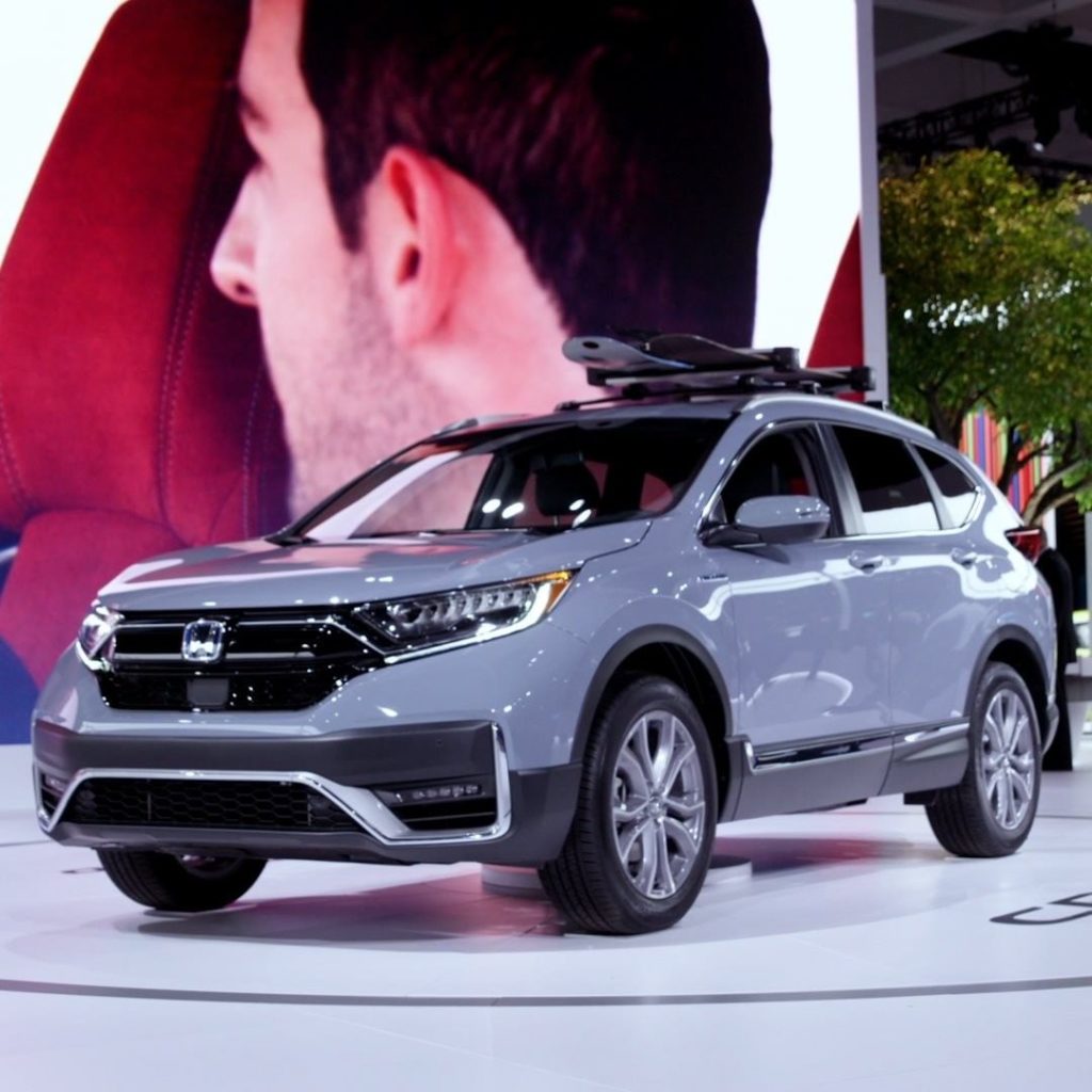 This holiday weekend, see the all-new 2020 #CRVHybrid at the #LAAutoShow as it m...