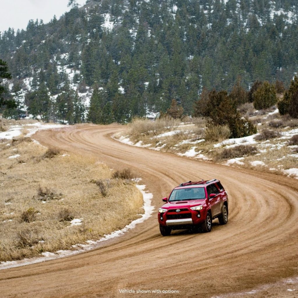 Oh, the weather outside is frightful... #4Runner #LetsGoPlaces...