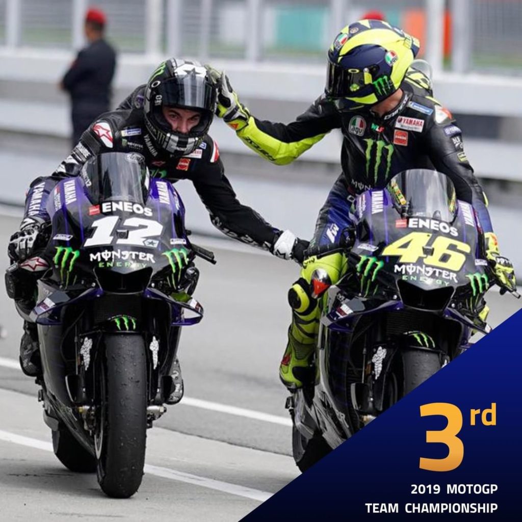 It's not been an easy @motogp season for our team, but @maverick12official and @...