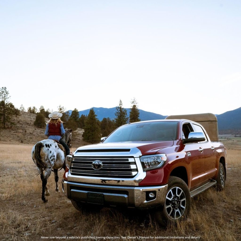 You can only fit so much horsepower into one photo. #Tundra #LetsGoPlaces...