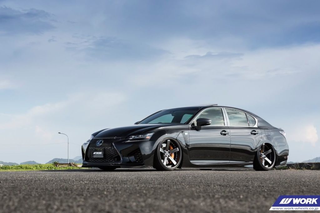 BREEZE Lexus GSF on WORK Back Label Zeast BST2 #artofwheel #breeze #lexus #gsf #...