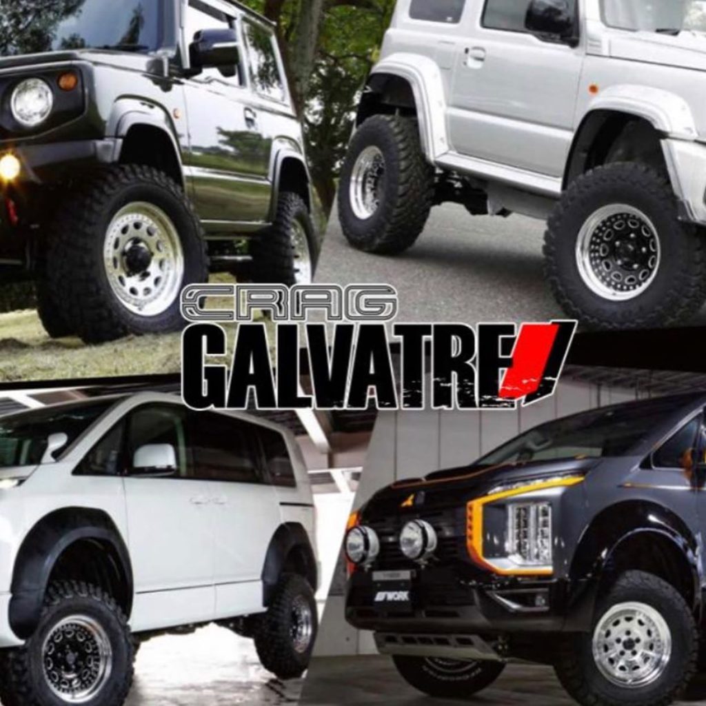 Brand new Wheels
CRAG GALVATRE 登場  かつてRV市場を席巻したCRAGブランド。それらは全て組立３PIECEホイールだった。
C...