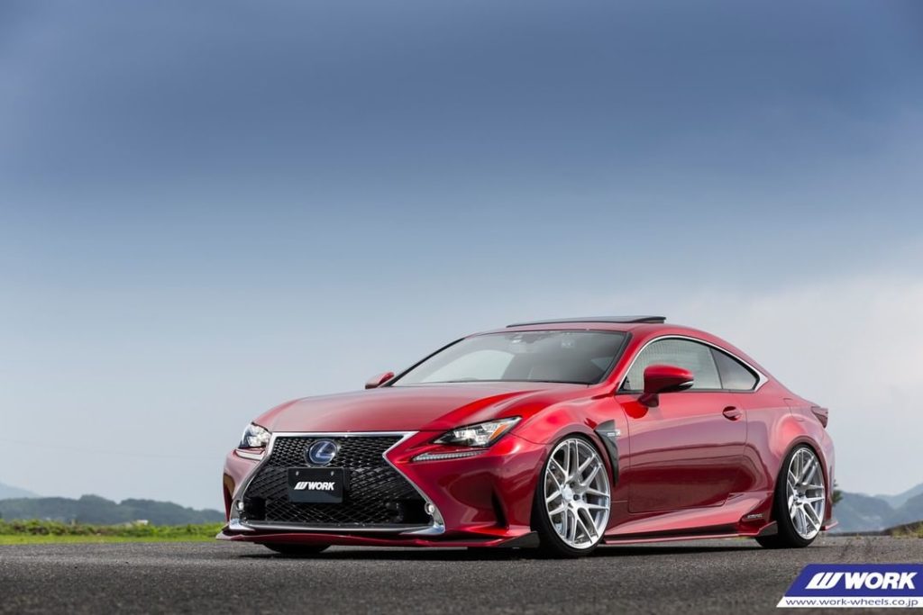 BREEZE Lexus RC300h on WORK Gnosis FMB03 #artofwheel #breeze #lexus #rc300h #gno...