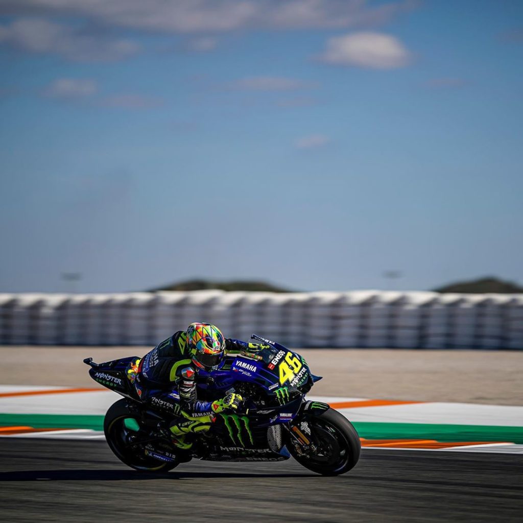 @valeyellow46 wrapped up the Valencia Test in 9th in the Day 2 standings and in ...