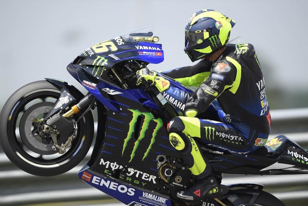 Yamaha MotoGP: @valeyellow46 made strides on Day 1 in Malaysia. His 1’59.284s lap in the aftern… @valeyellow46 made strides on Day 1 in Malaysia. His 1’59.284s lap in the aftern...