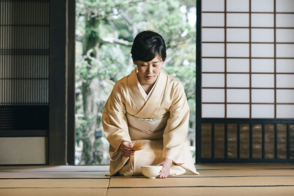 Since the 16th century the tea ceremony (literally the "Way of Tea") has been  a...