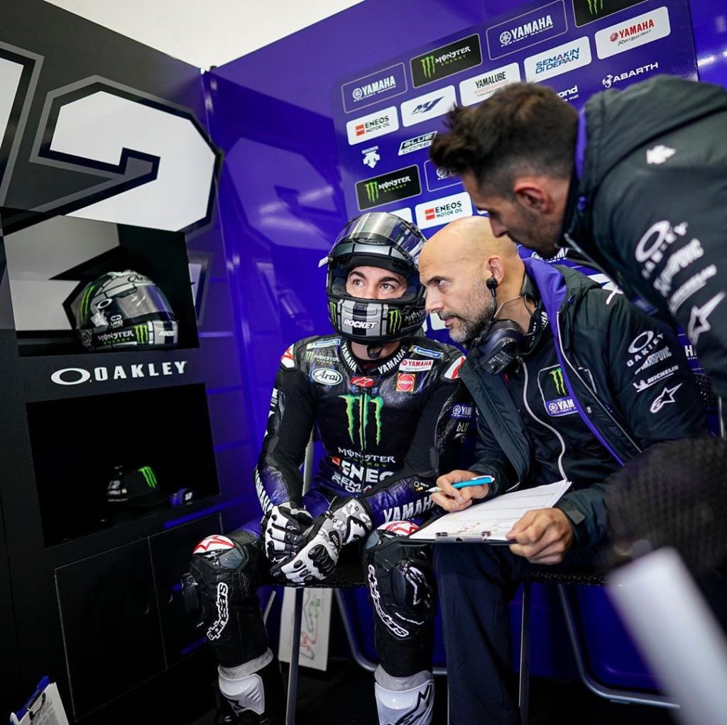 @maverick12official is looking good on Day 1 in Valencia. Eager to show his home...