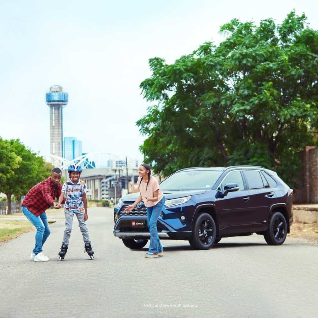 Ready, set, go! #RAV4 #Hybrid #LetsGoPlaces...