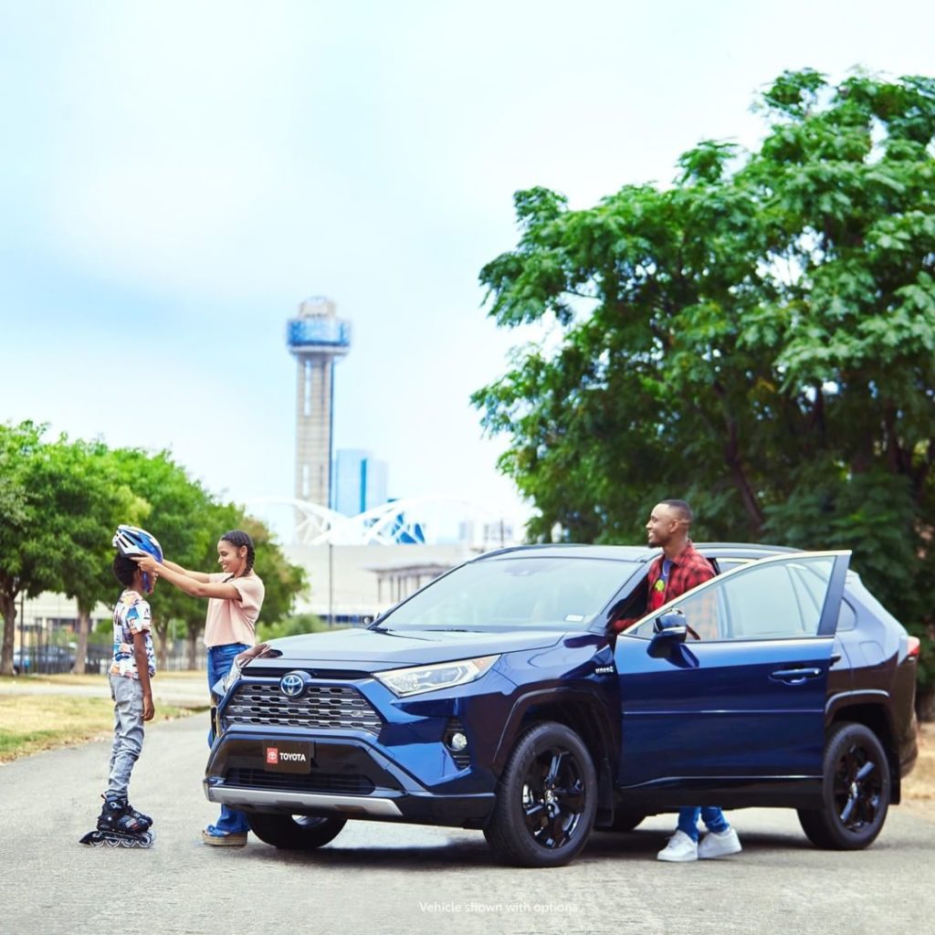 Take on every challenge you encounter in the #RAV4 #Hybrid #LetsGoPlaces...