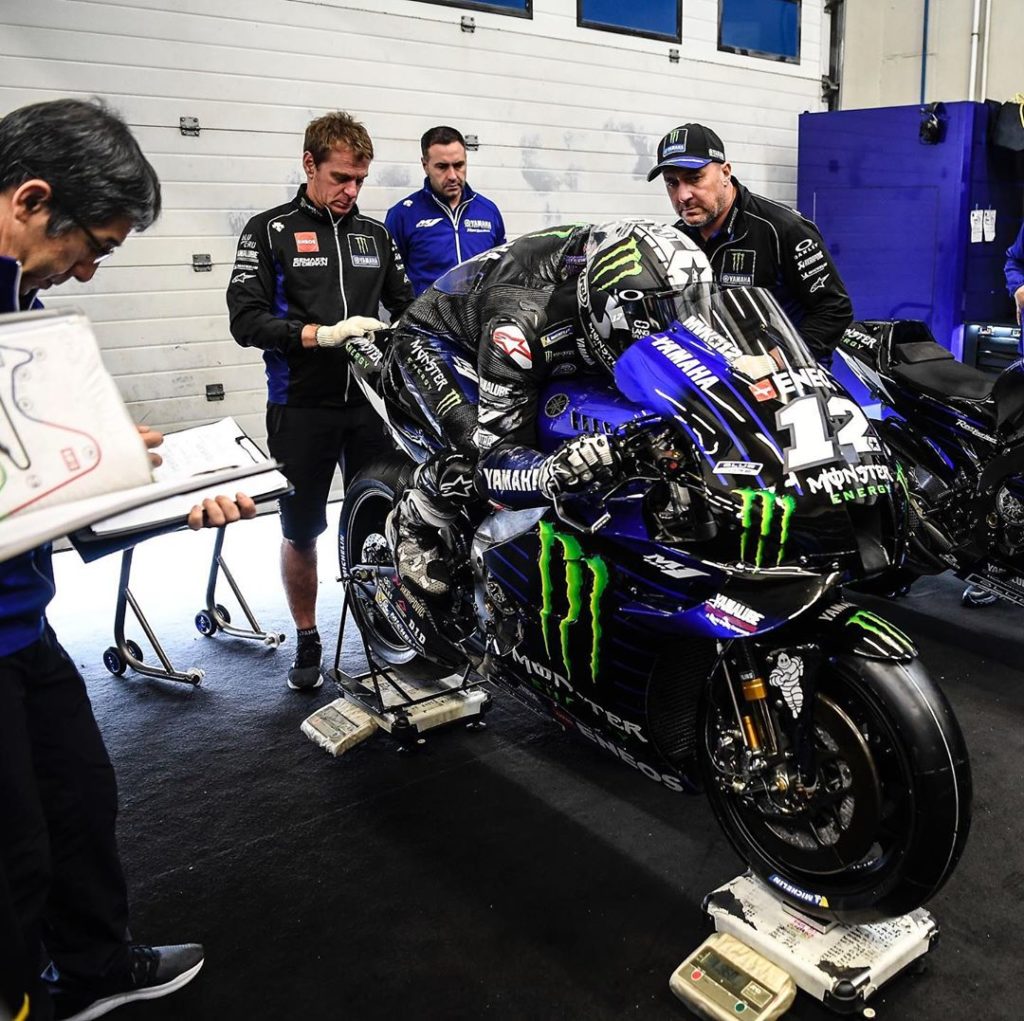 Yamaha MotoGP: @maverick12official : “Actually, I felt really good on the bike, riding in a rea… @maverick12official : "Actually, I felt really good on the bike, riding in a rea...