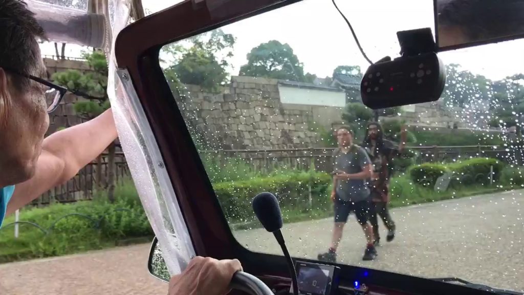 (오사카성) 일본 아저씨 잠깐 태워주고 차비 내라 ① ! Osaka Castle Tour !