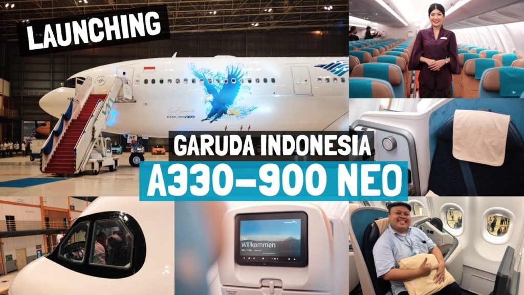 TERBARU! Garuda Indonesia Airbus A330-900 NEO Special Livery Unveiling + Aircraft Tour!