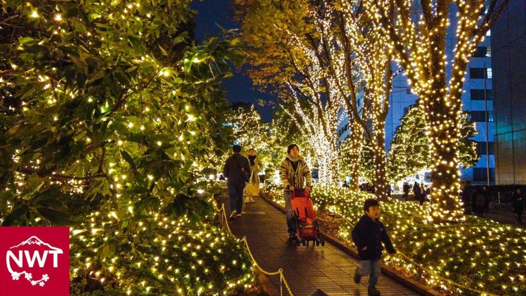 Christmas Lights 2019 In Tokyo Shinjuku