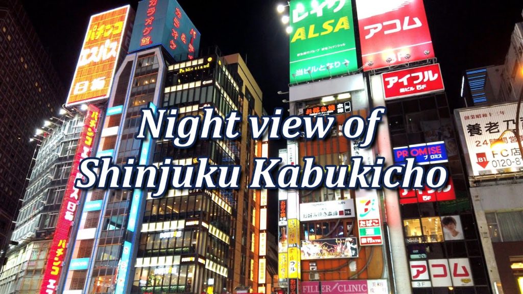 Japan night view [Tokyo Shinjuku Kabukicho]