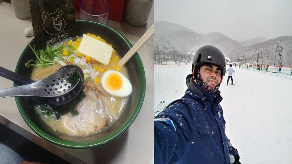 First Time Experienced Skiing and #SapporoRamen | Sapporo Day 3 | Wali Hossain