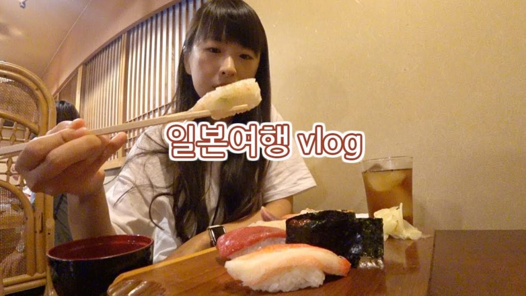 홋카이도 삿포로에서 초밥만 먹고 온 별거없는 여행 브이로그 | 일본여행vlog