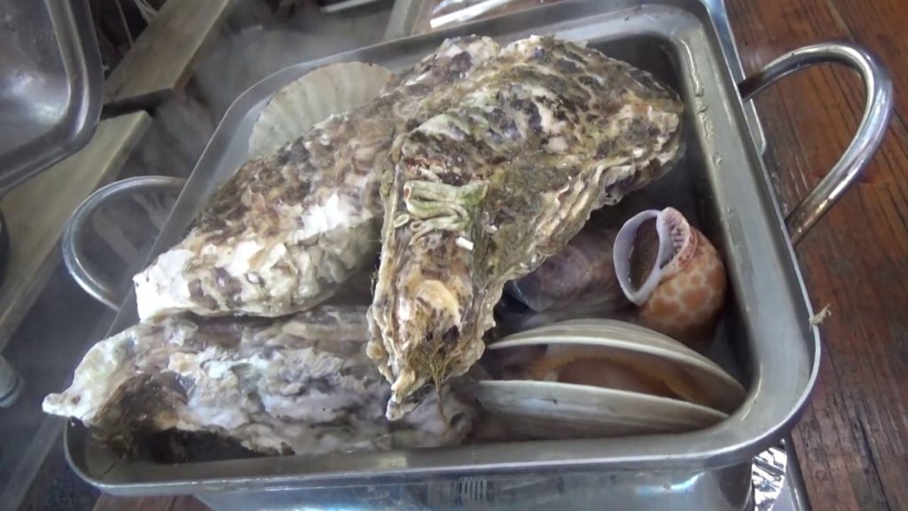 Oyster House, Oarai , カキ小屋, Street food Japan