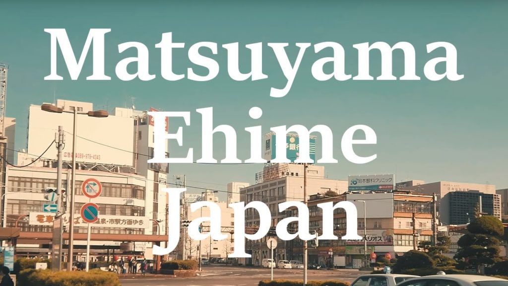 Walking Matsuyama Station to Okaido. Binaural City Sounds(ASMR) in Ehime Japan. | Osmo Pocket 4k