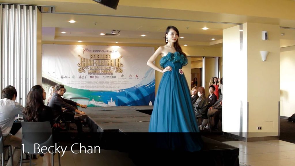 Becky Chan - Adelaide Semi Finalists for 2012 Miss China Australia International Tourism Pageant