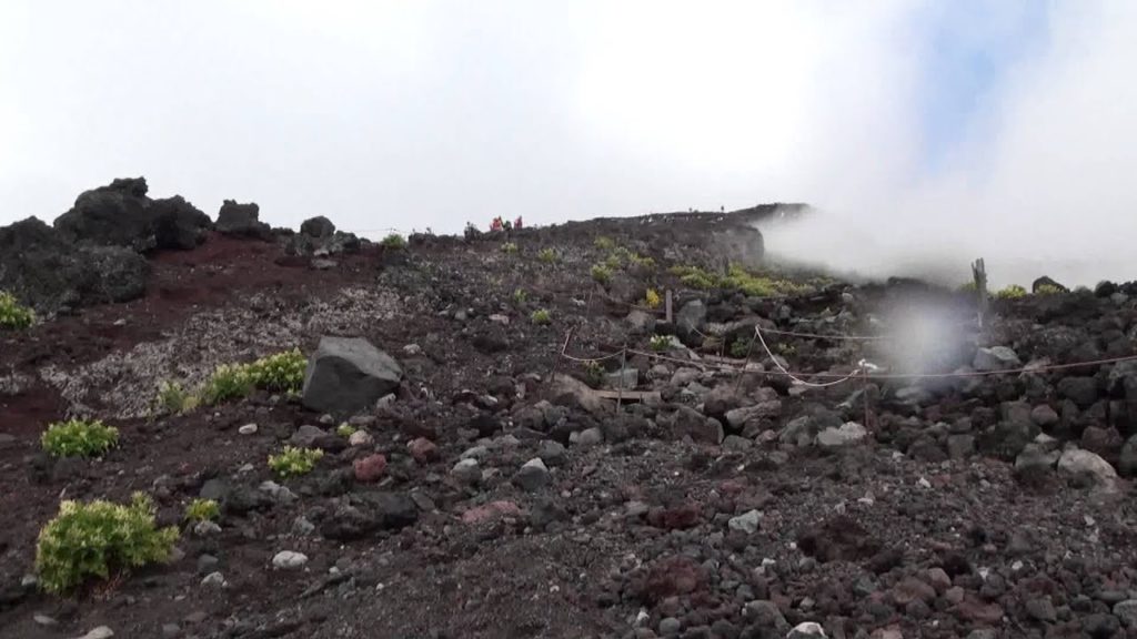 Mt Fuji Climb 29 Station 8 Clear view up to 9