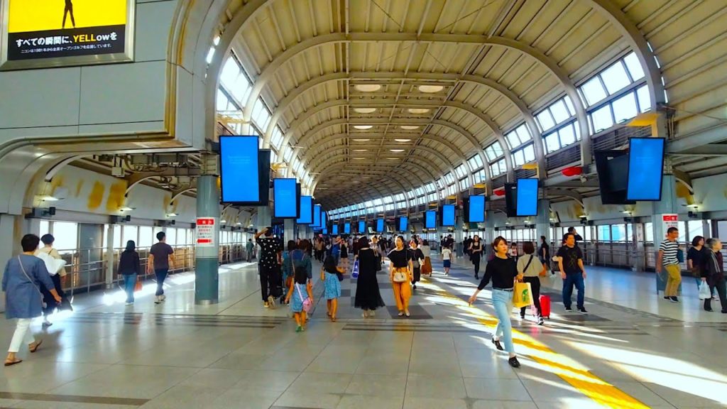 Tokyo walk -  Shinagawa (品川) - 4K