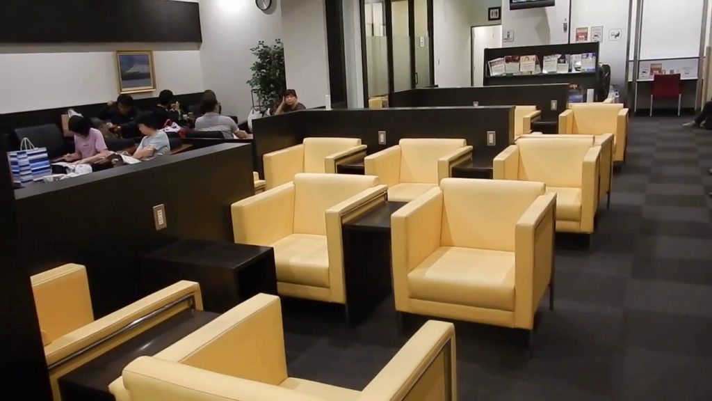 函館空港 ラウンジ  A Spring カードラウンジ Hokkaido Hakodate Airport Business Lounge  HKD