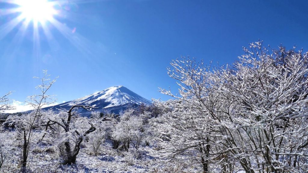 2019.11.29 "冬の訪れ" 雪景色の富士山　[4K]  #MtFuji #The arrival of winter