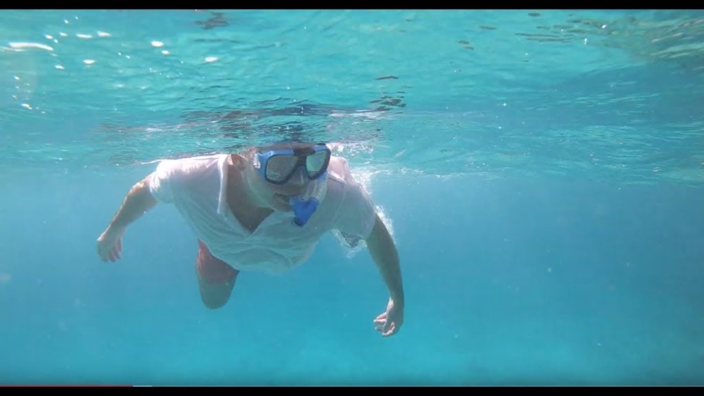 Snorkeling at Moomba Beach Curaçao